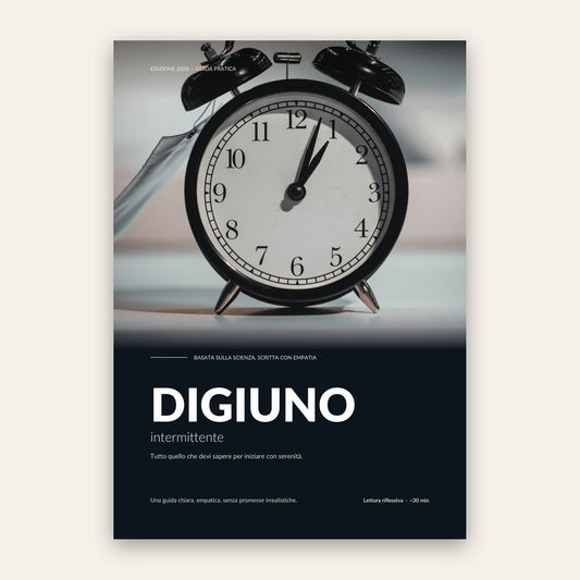 Digiuno Intermittente — Guida Pratica per Iniziare nel 2026